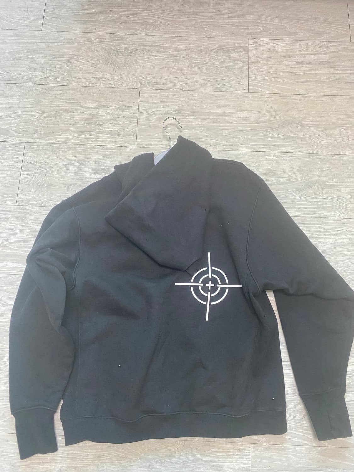 (L)떠그클럽 뿔후드 블랙 상품이미지3