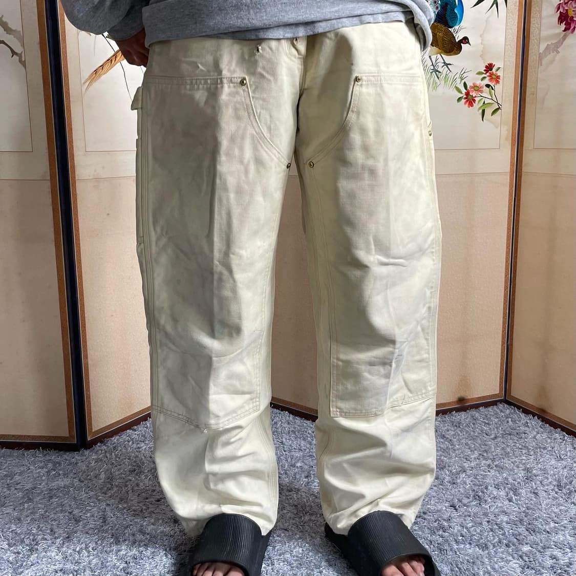 1990s Carhartt 칼하트 더블니 카펜터 팬츠 상품이미지1