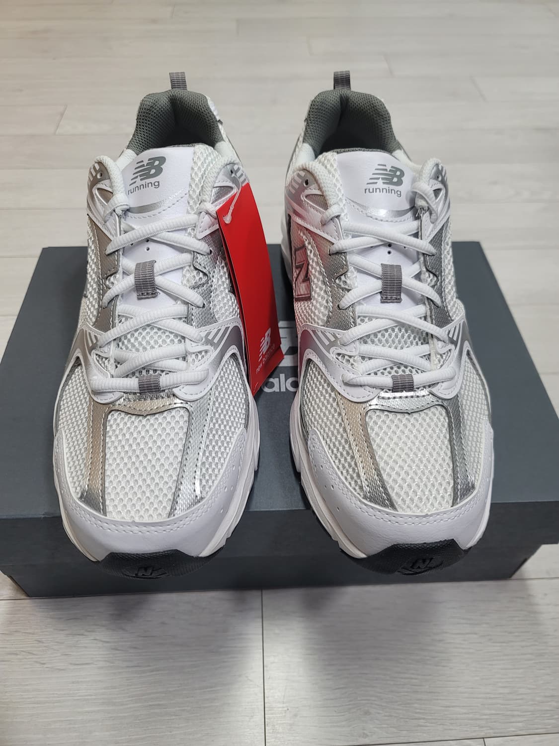 (285)뉴발란스 530 화이트 실버[대전 직거래도 가능] 상품이미지5