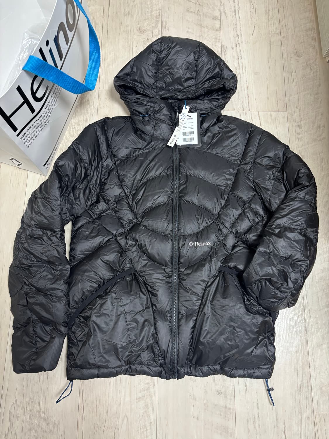 헬리녹스 웨어 이클립스 팩 다운 자켓 블랙 상품이미지1