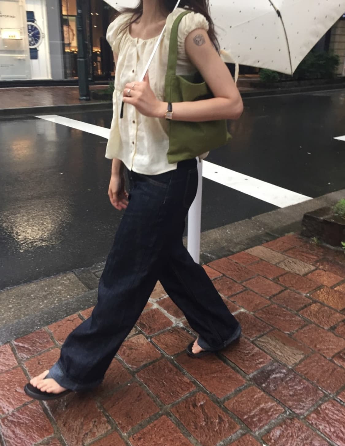 나달 코니 블라우스 버터 상품이미지1