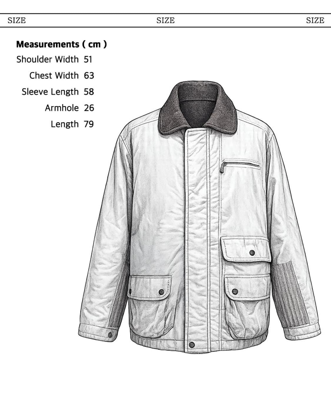 Yves Saint Laurent Pour Homme 패치워크 워크 자켓 상품이미지3