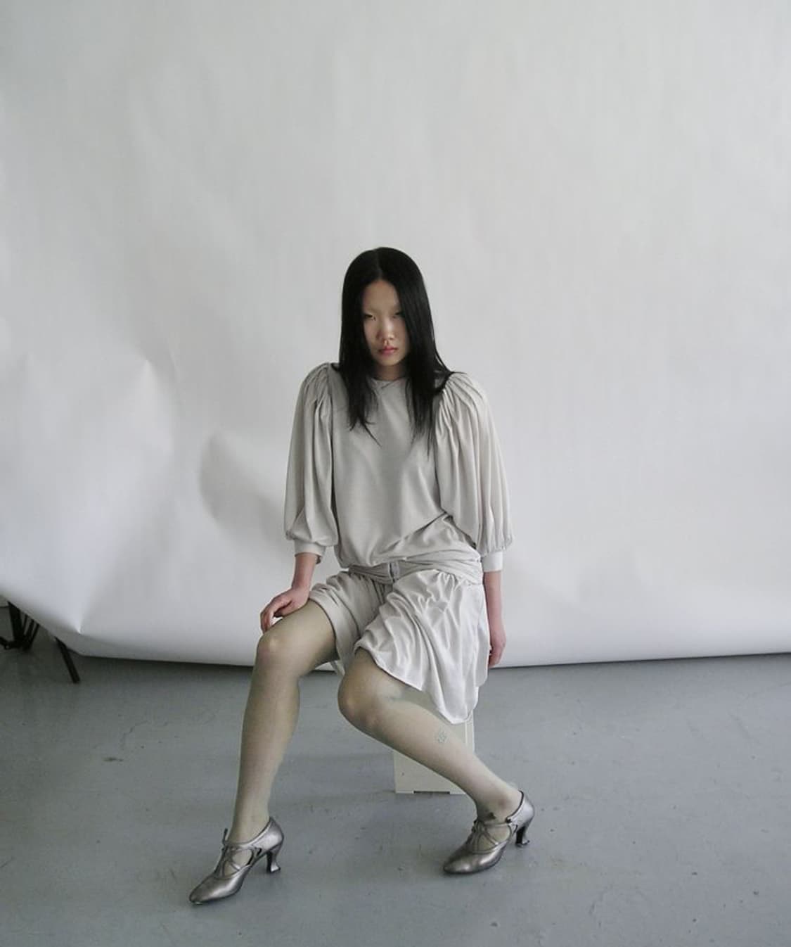 eonts Art Nouveau Dress - sage green  상품이미지1