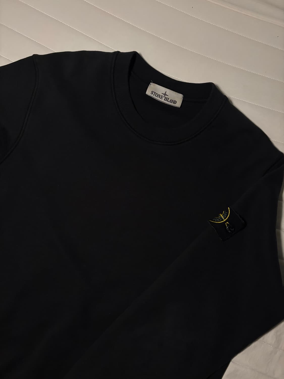 [M size] 스톤아일랜드 맨투맨 블랙 상품이미지5