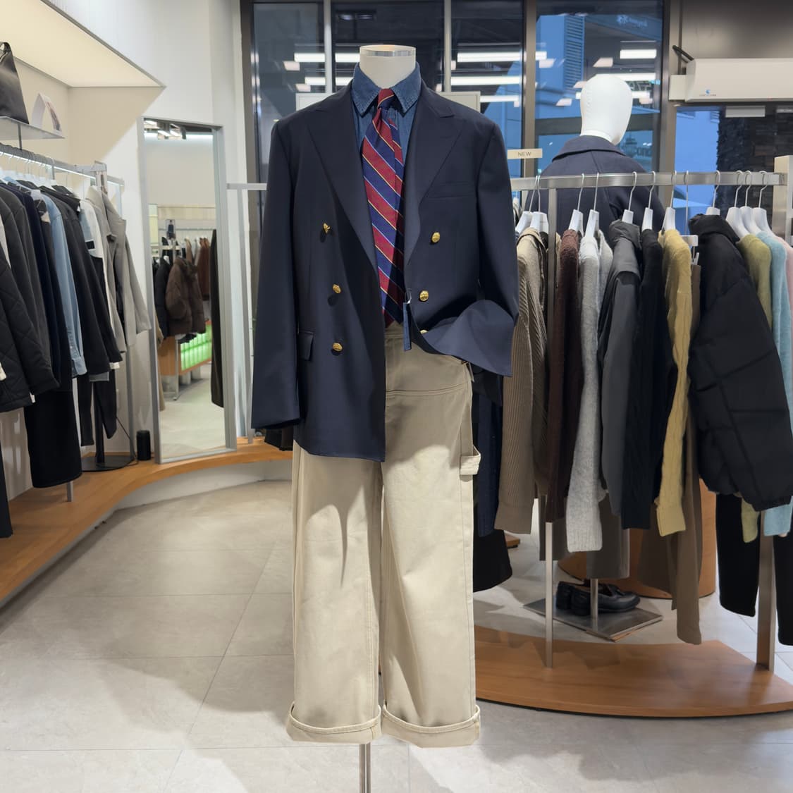 브룩스브라더스 더블 금장 네이비 블레이저[BBJBMM5977] 상품이미지1