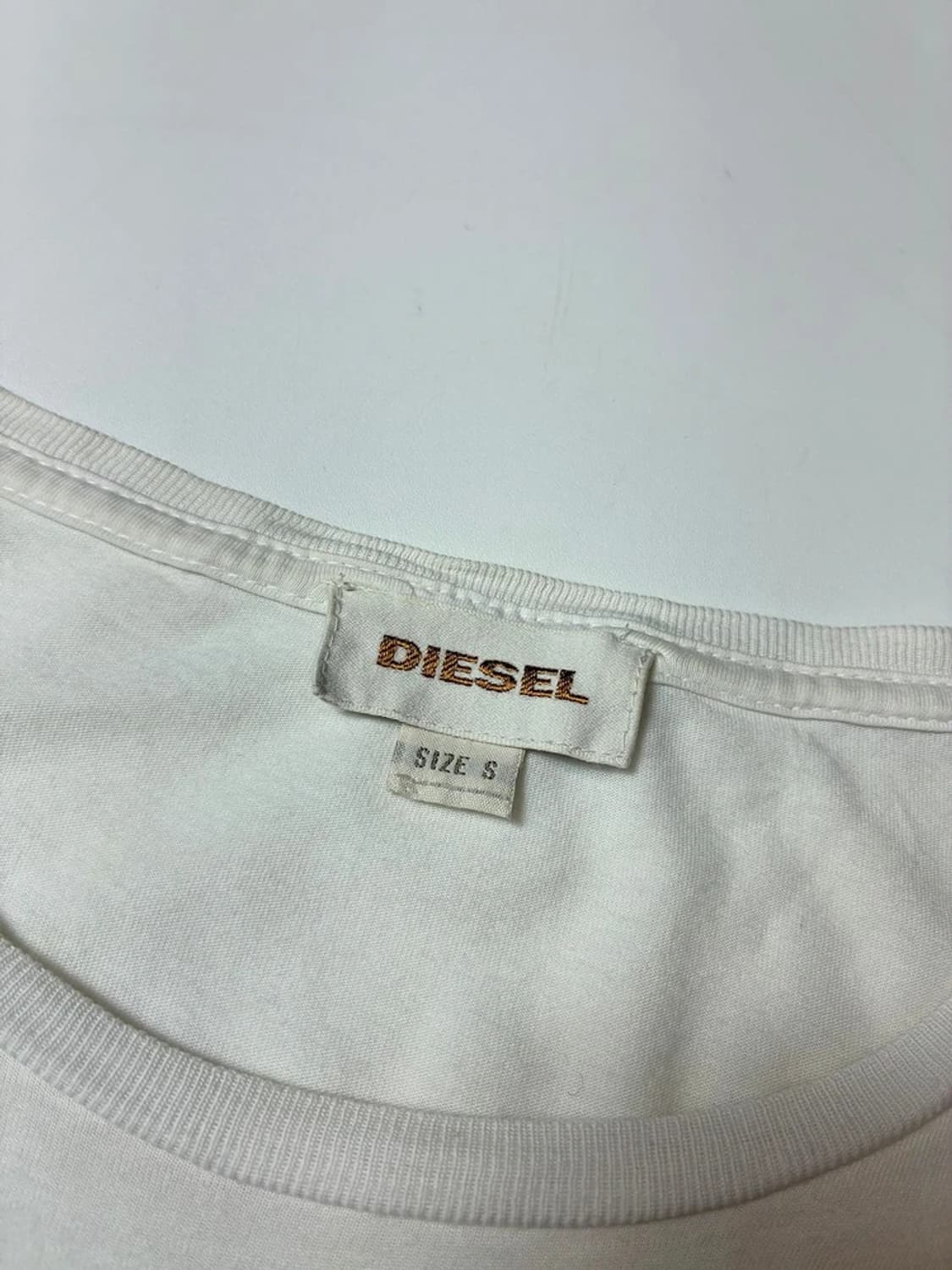 디젤 00's Y2K 옴므 펑크 프린팅 반팔 티셔츠 PN9053 상품이미지7