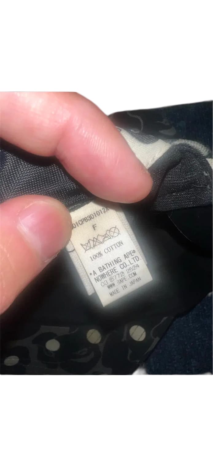 [OS] 베이프 도트 스냅백 상품이미지3