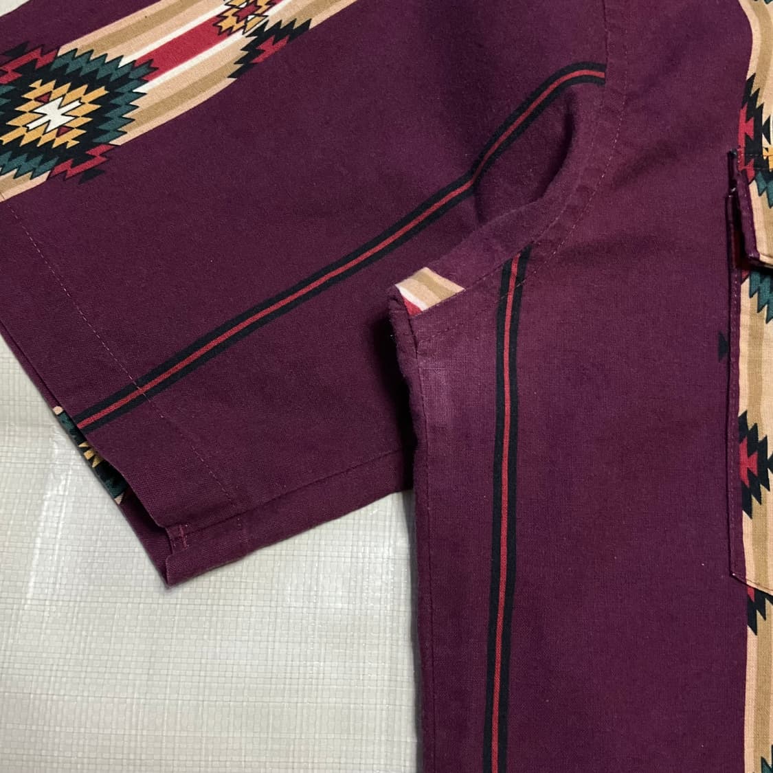 빈티지 랭글러 나바호 반팔 셔츠 상품이미지6