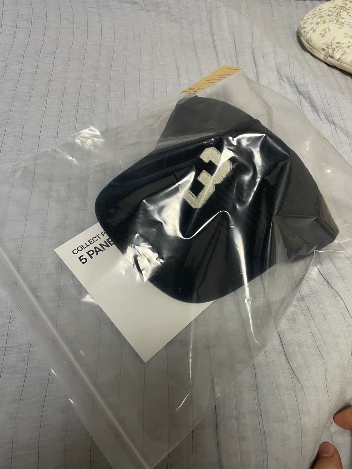 컬렉트피시스 three 5패널 볼캡  상품이미지1