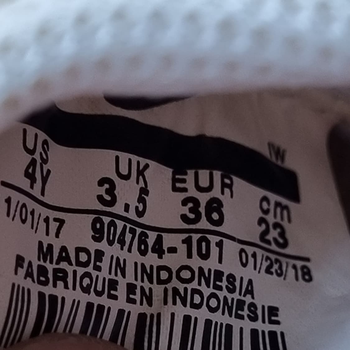 나이키 코르테즈 흰빨 여성운동화230 상품이미지6