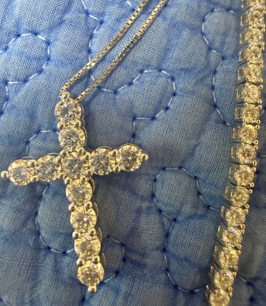 모이사나이트 테니스팔찌 목걸이  상품이미지3