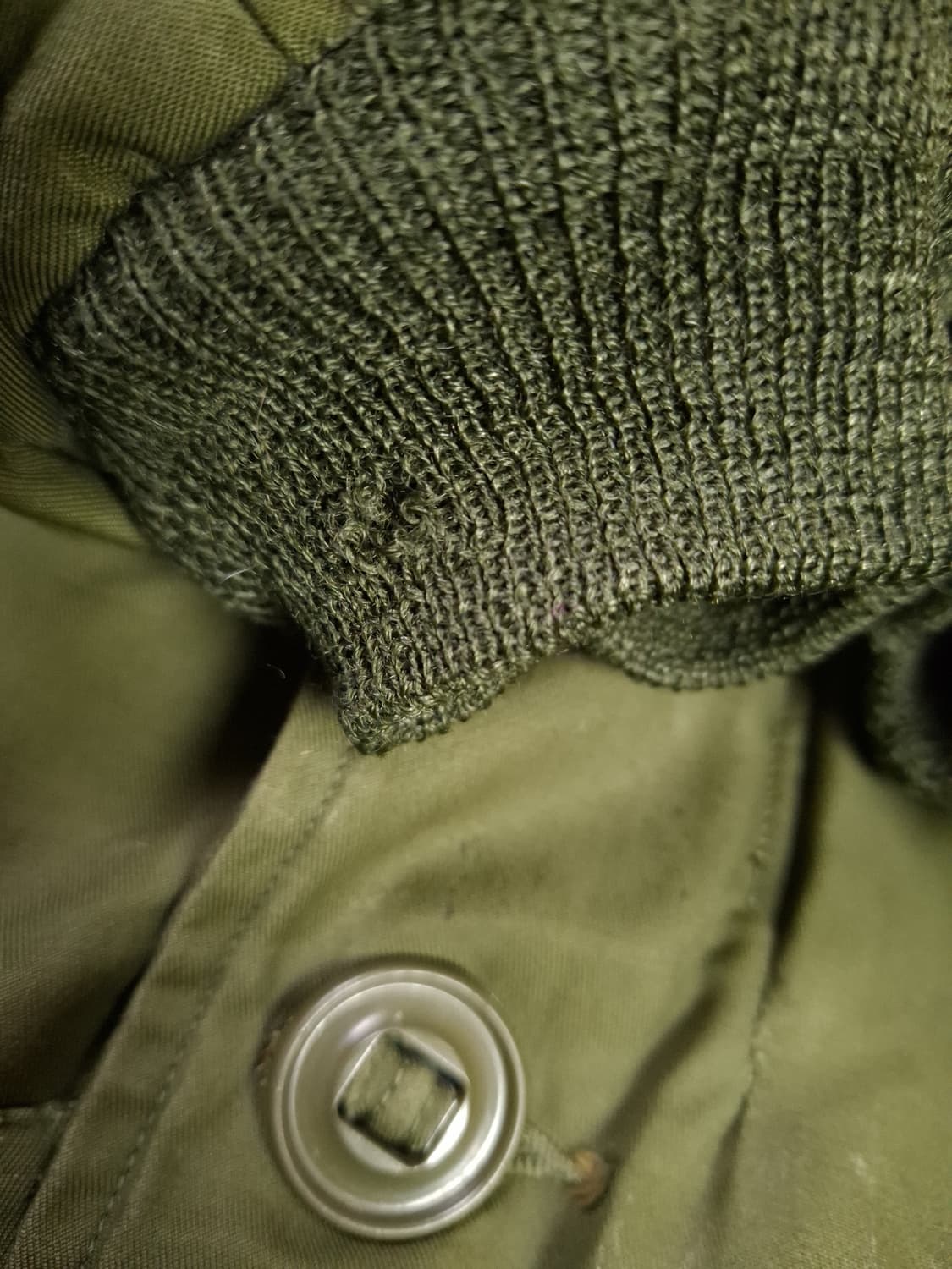 오리지날 70's 캐나다군 울 라이너 콜드 파카 상품이미지4