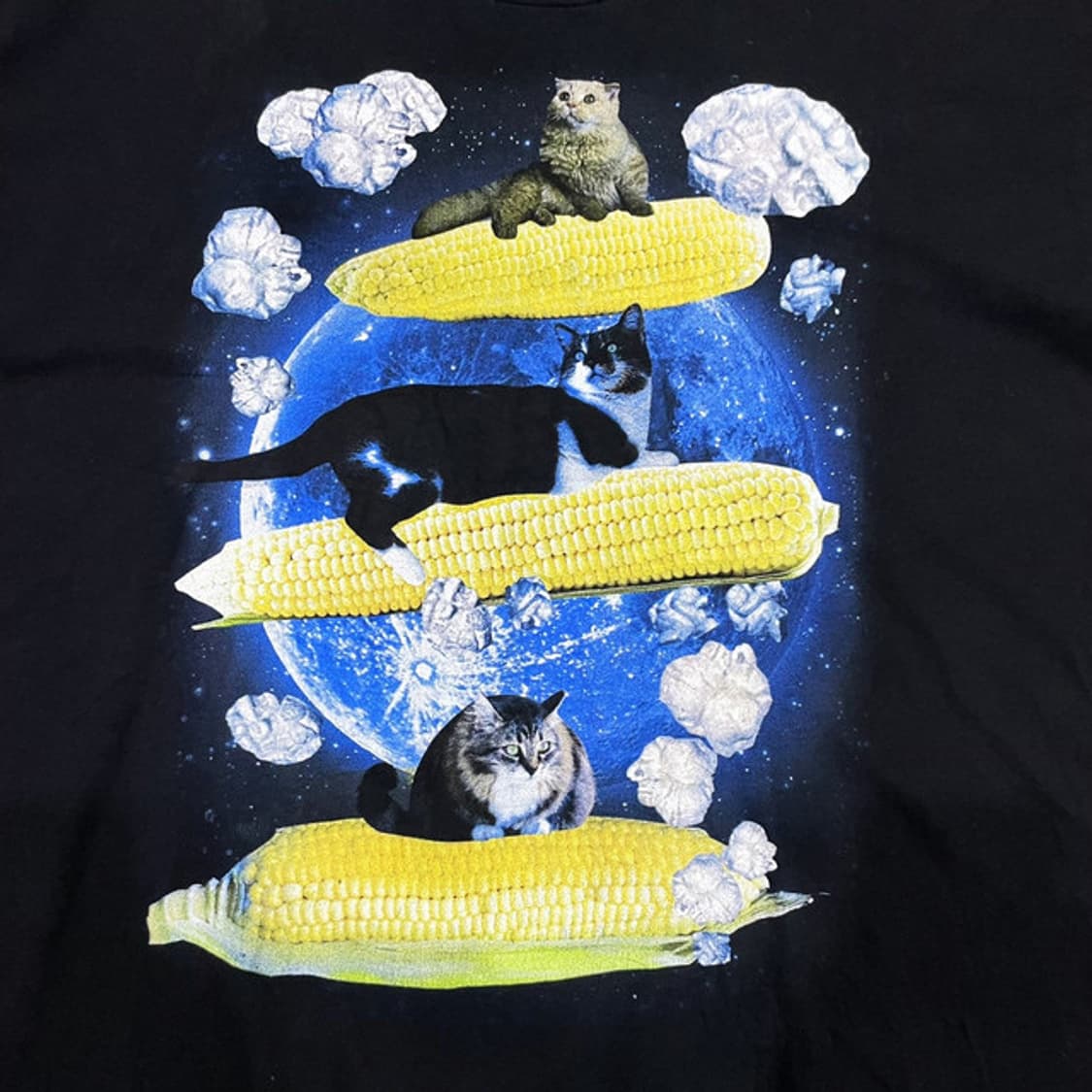 Black Matter 고양이 티셔츠 (2XL)  상품이미지2