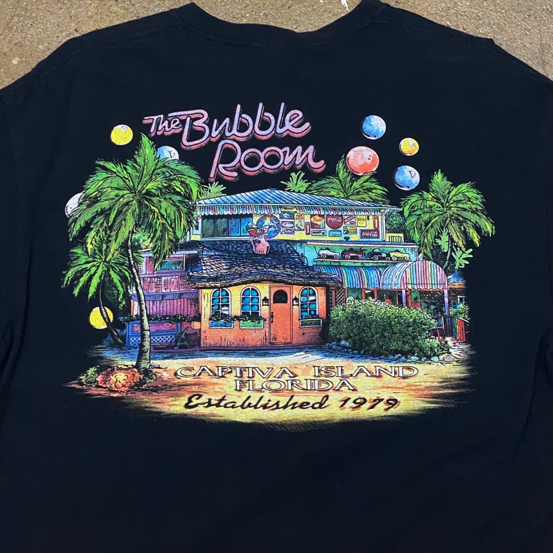 미국 빈티지 길단 버블룸 포인트 티셔츠 반팔티 상품이미지2