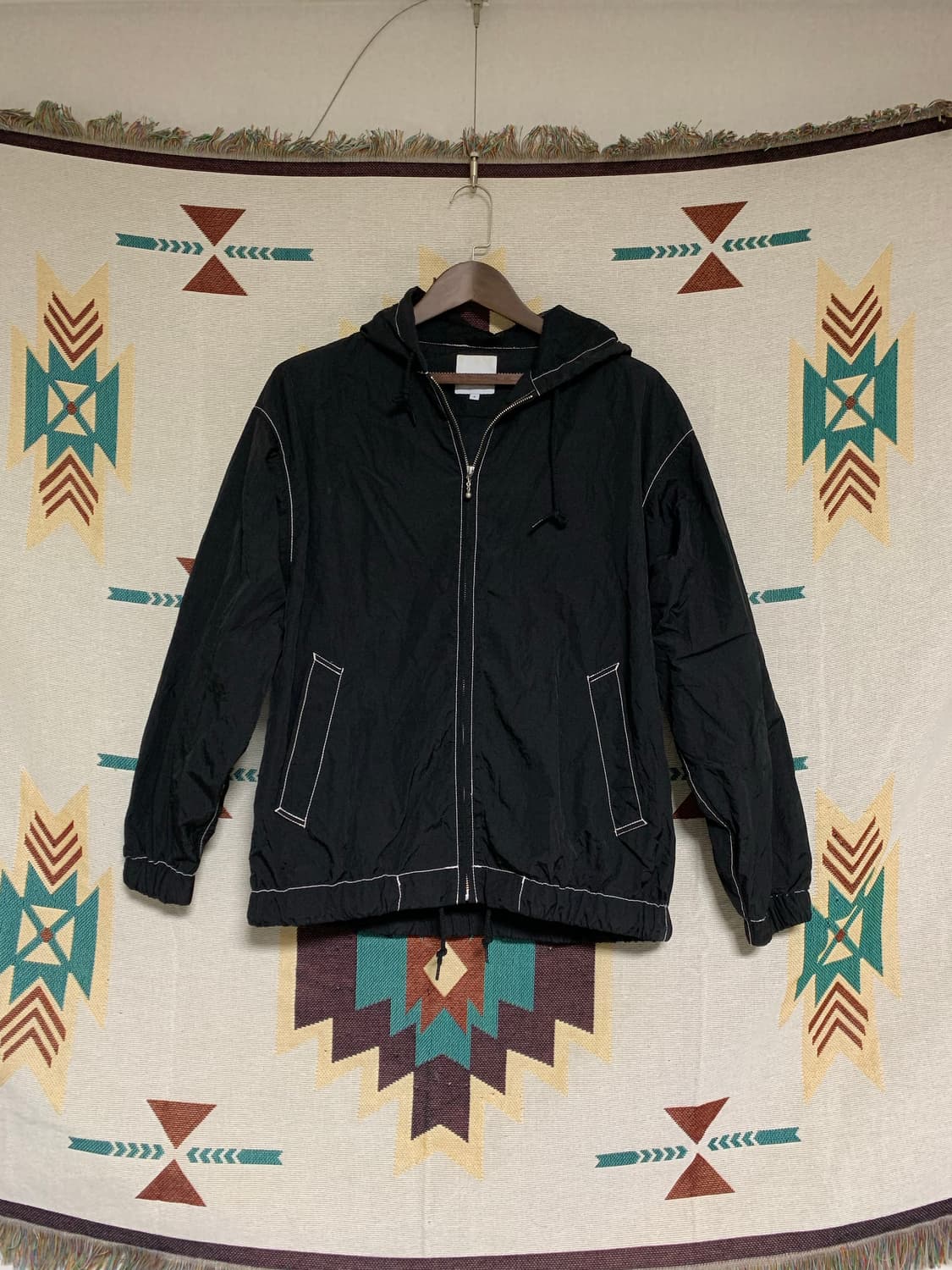 빔즈 스티치 후드 나일론 자켓 S 상품이미지1