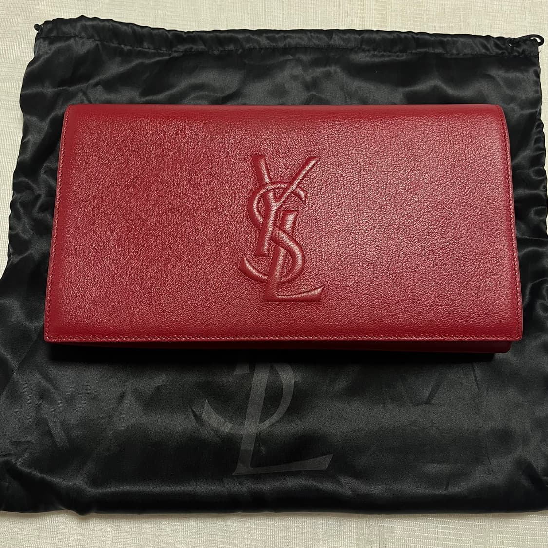 생로랑 YSL 클러치(레드) 상품이미지1