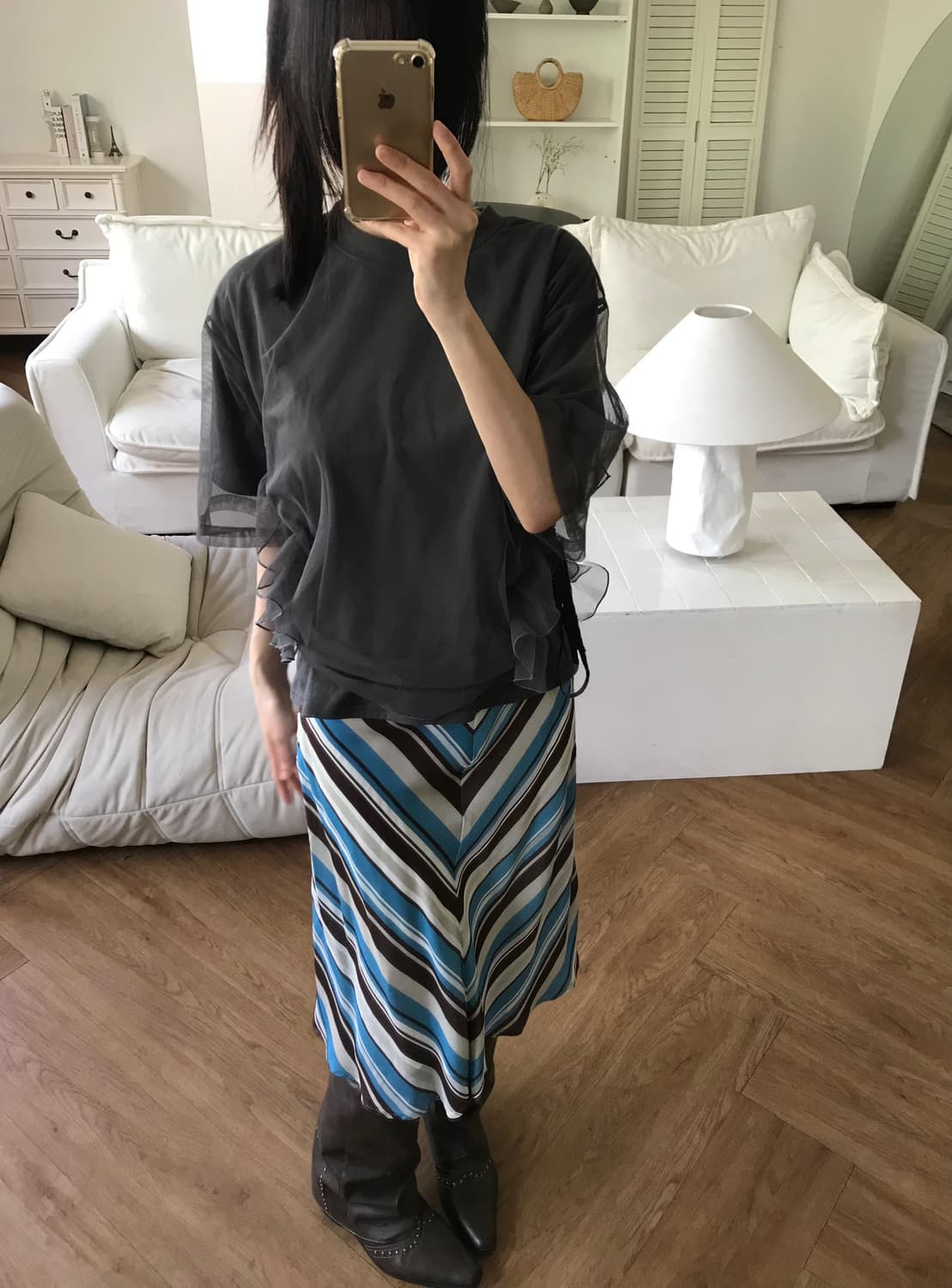 vintage sha blouse 상품이미지3