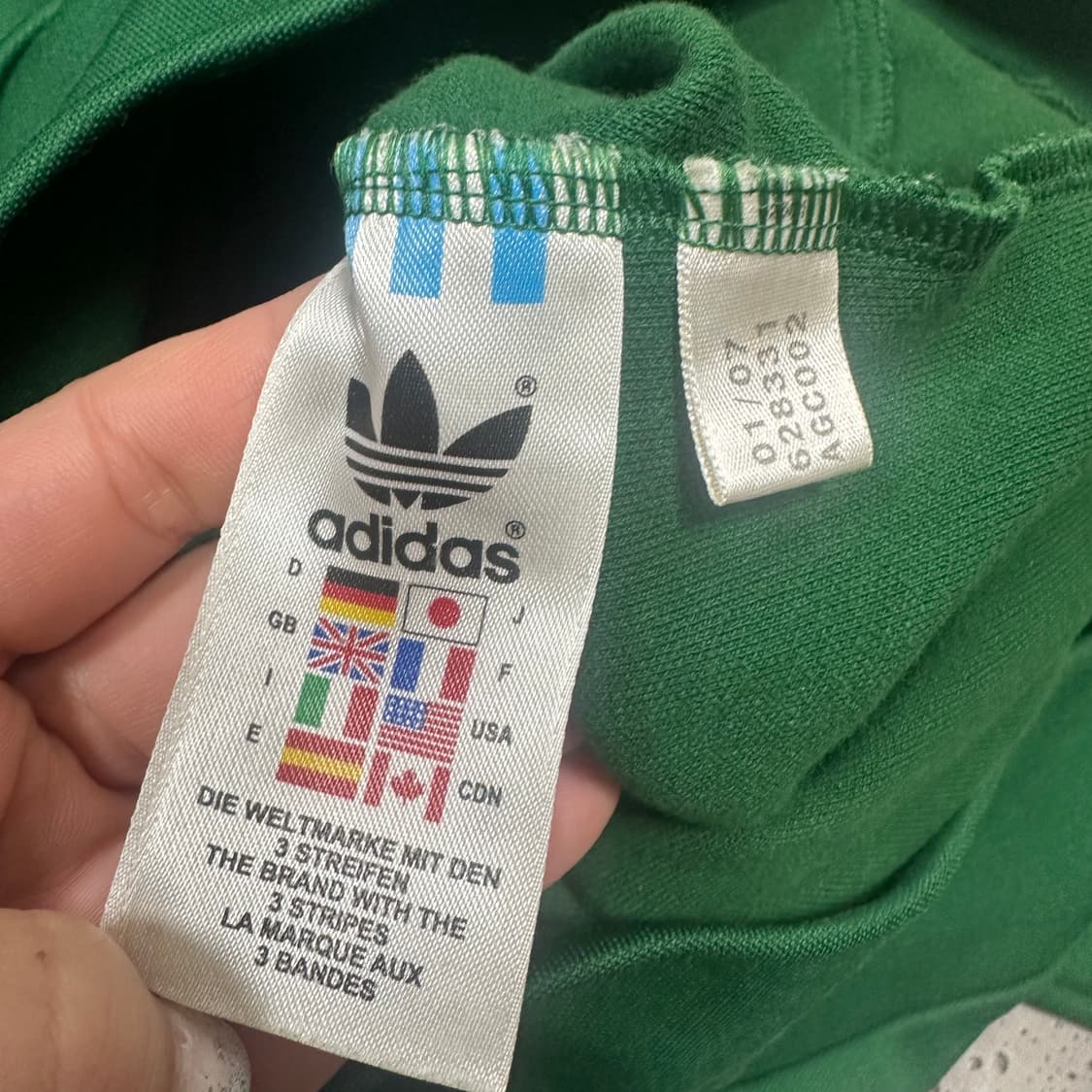 ✨ (바배) 아디다스 유로파 그린 여성 트랙탑 져지  상품이미지4