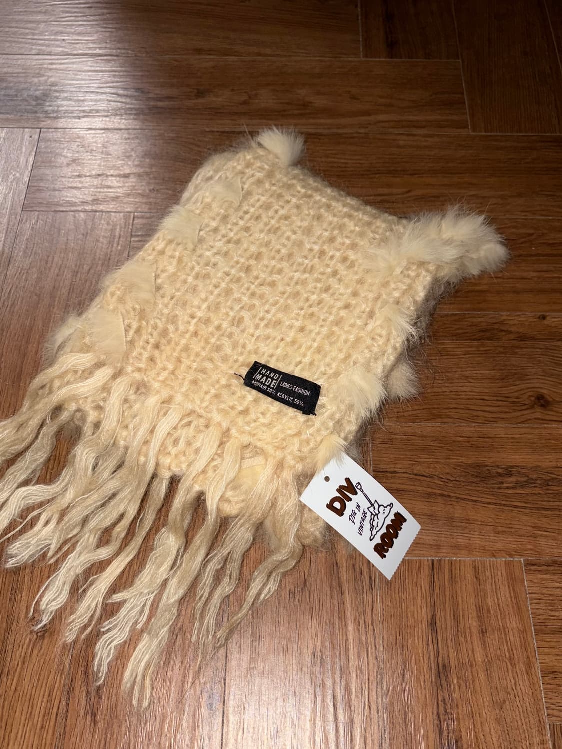 핸드메이드 모헤어 머플러 상품이미지4