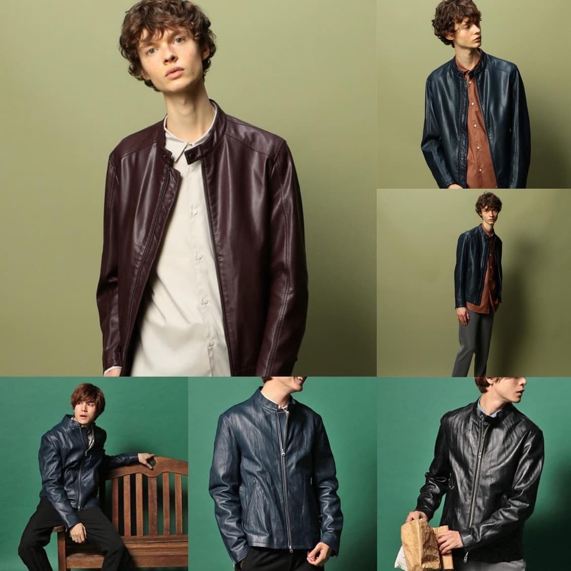 Union Station - 양가죽 싱글 라이더 자켓 상품이미지4