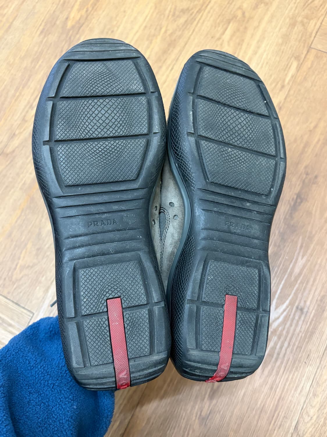 프라다 아메리칸컵 스웨이드 신발 상품이미지5