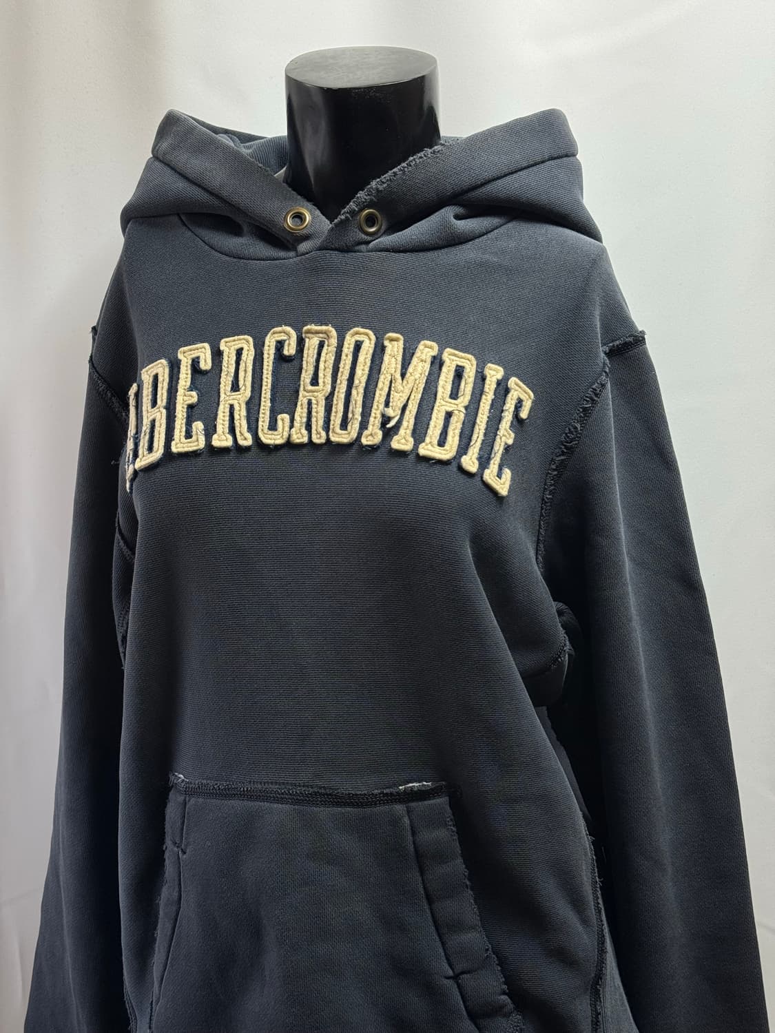 adercromdie / 빈티지 레터링 후드 상품이미지2