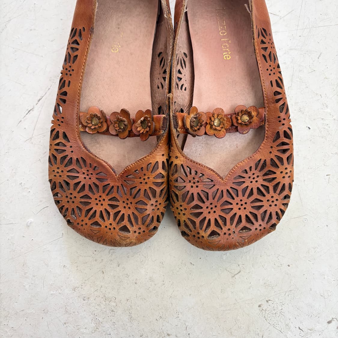 모리 빈티지 플라워 플랫슈즈 240 상품이미지3