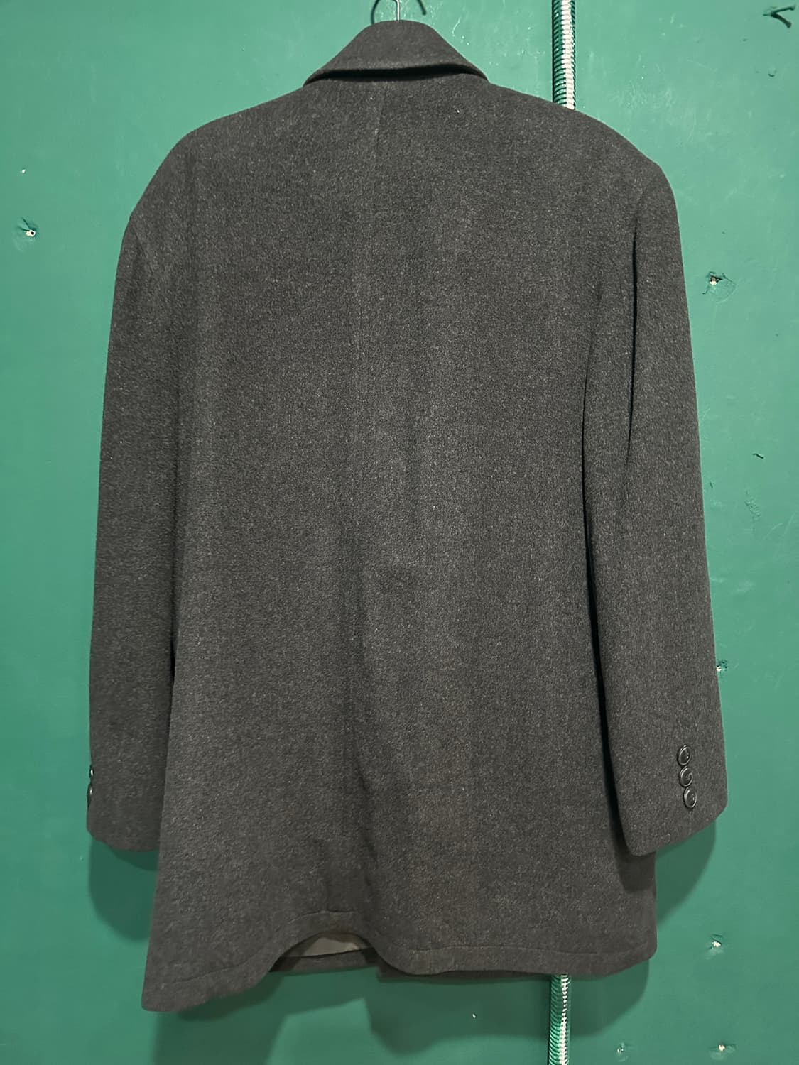 캠브릿지맴버스 차콜 더블코트 105 상품이미지3