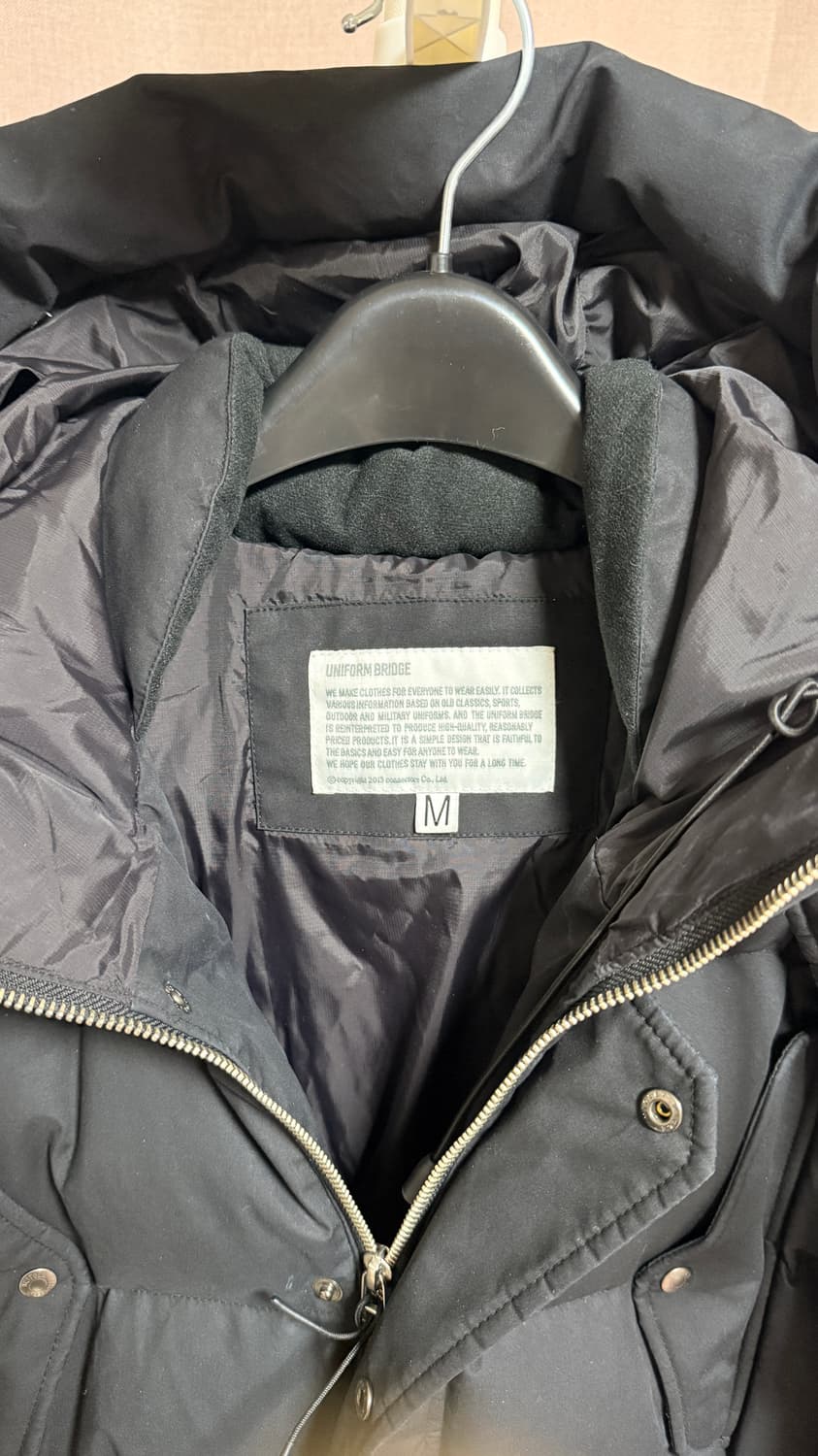 유니폼브릿지 다운파카 블랙 M 상품이미지2