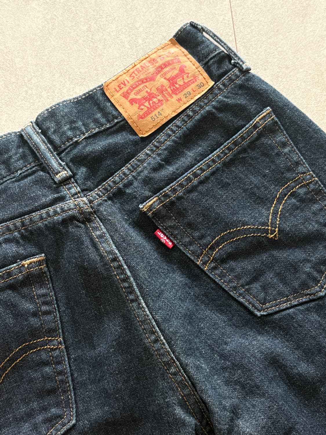 Levis 514 리바이스 스트레이트 진청 빈티지 29 30 상품이미지4