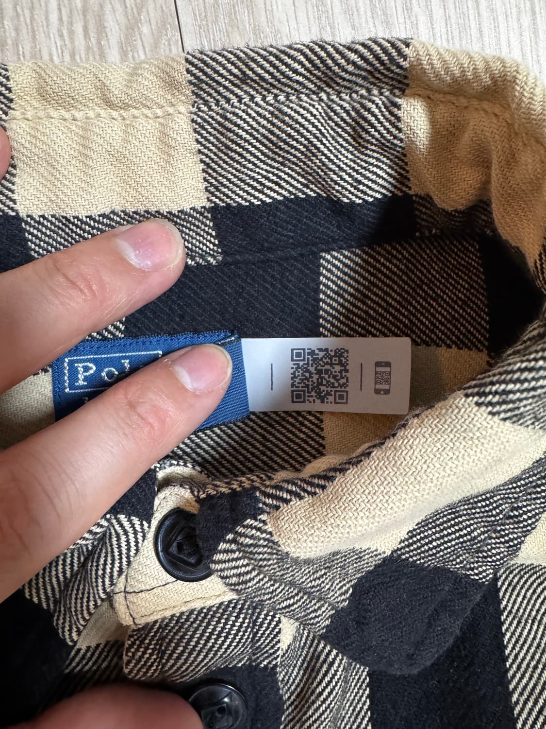 폴로 플래드 셔츠 상품이미지3