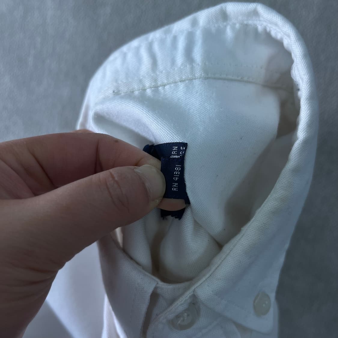 105 폴로랄프로렌 코튼 화이트 셔츠 상품이미지5