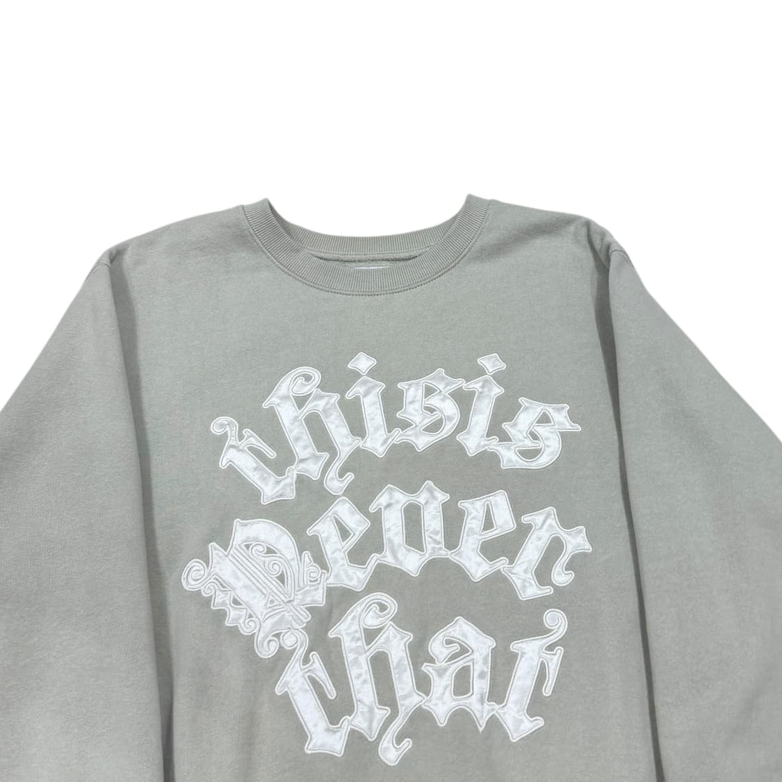 디스이즈네버댓 포르투나 아플리케 크루넥 기모 맨투맨 M 상품이미지2