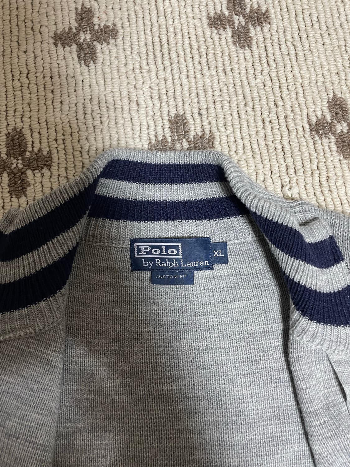 폴로 랄프로렌 빅포니 니트집업 상품이미지2