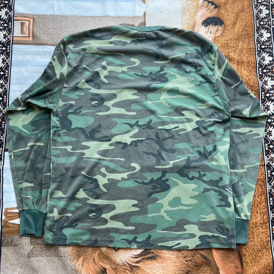 90s 우드랜드 카모 롱슬리브  상품이미지4