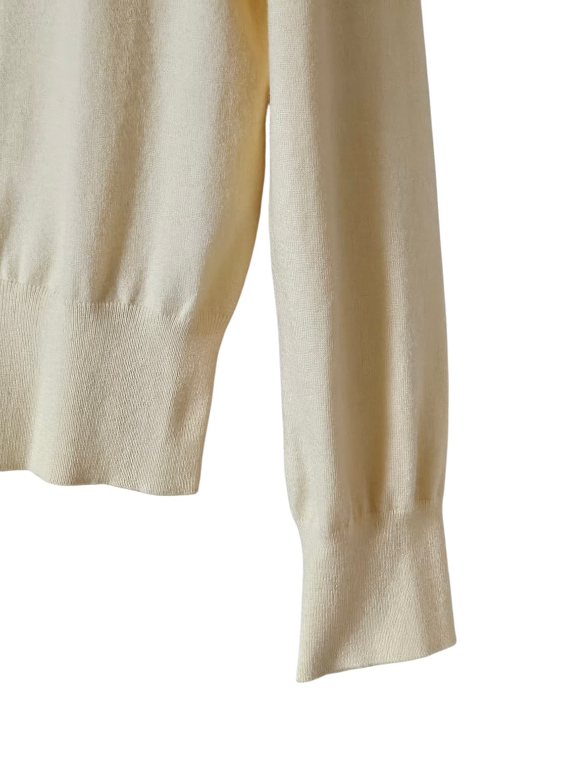 🌼봄가디건 | 헤지스 여성 퍼피자수 옐로우 가디건 55~66 | 화사핏 상품이미지6