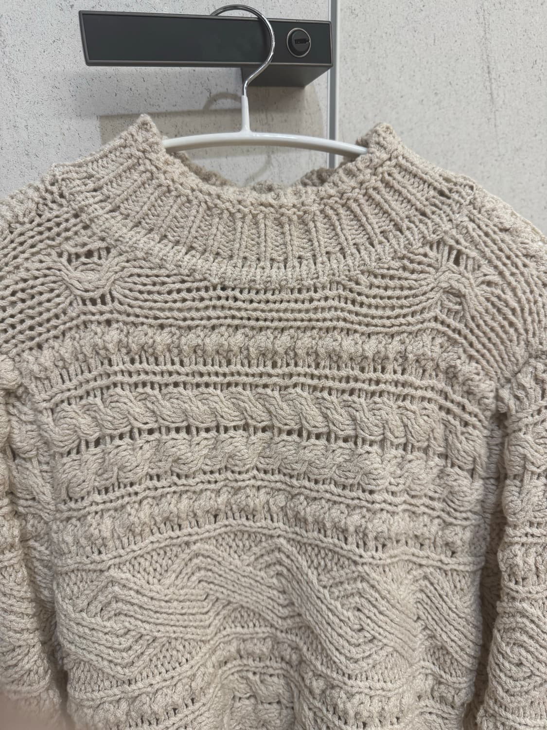 (새제품)Isabel Marant 아이보리 패턴 니트 상품이미지4