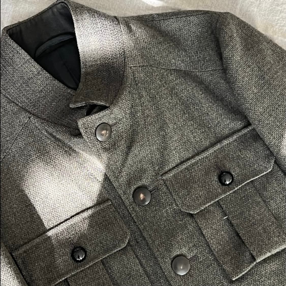 발렌시아가 울 밀리터리 자켓 상품이미지3