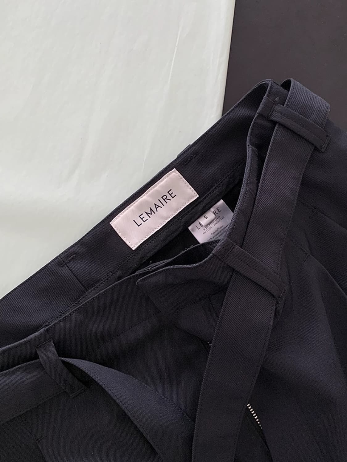 "Lemaire" two-tuck wide Slacks 상품이미지8