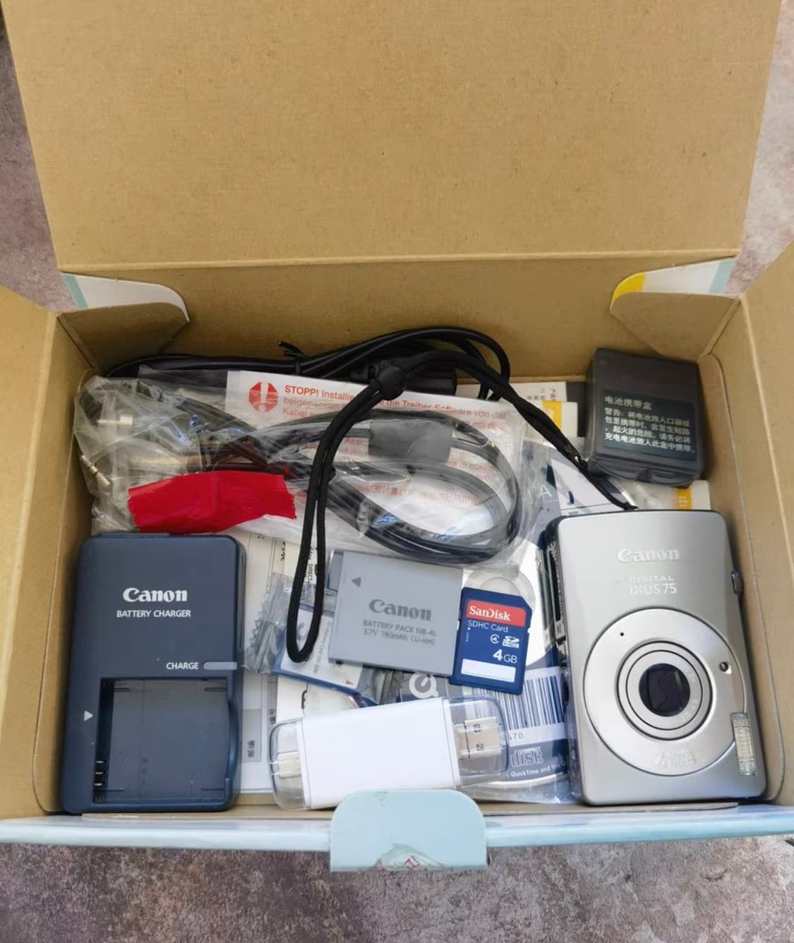 캐논 익서스 75 CANON IXUS 75 빈티지 디지털카메라 디카 상품이미지6