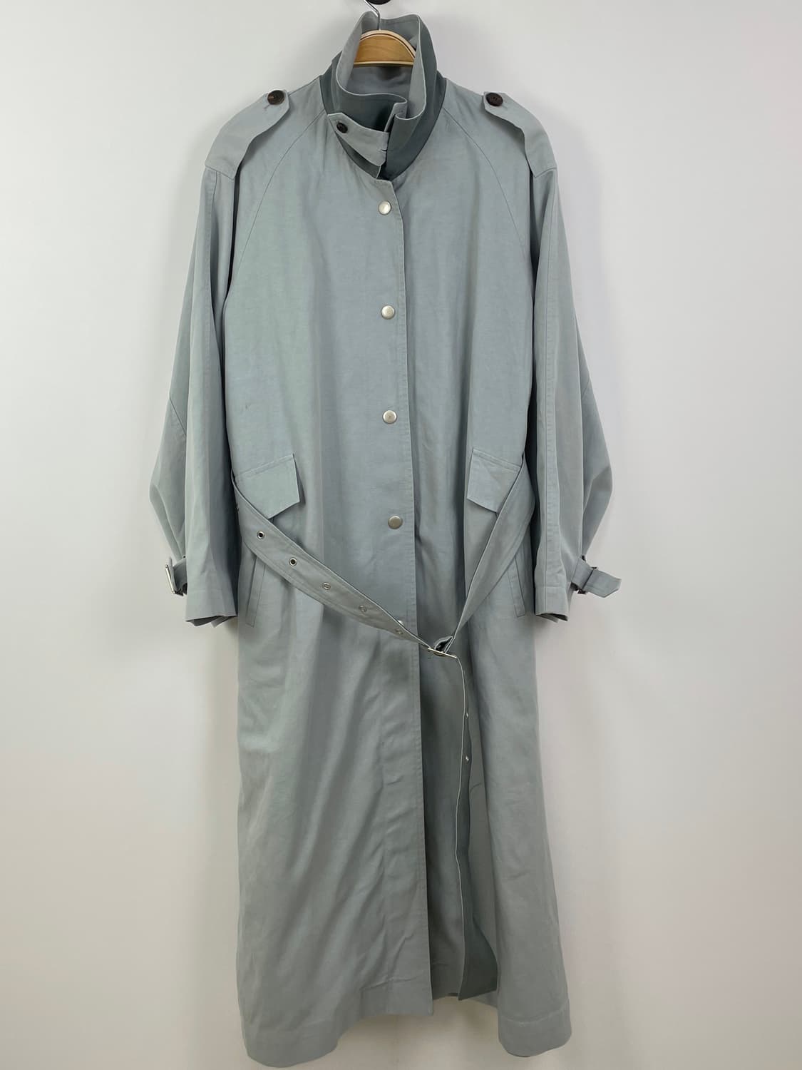 마론에디션 코튼 텐셀 혼방 트렌치 코트 FREE 상품이미지2