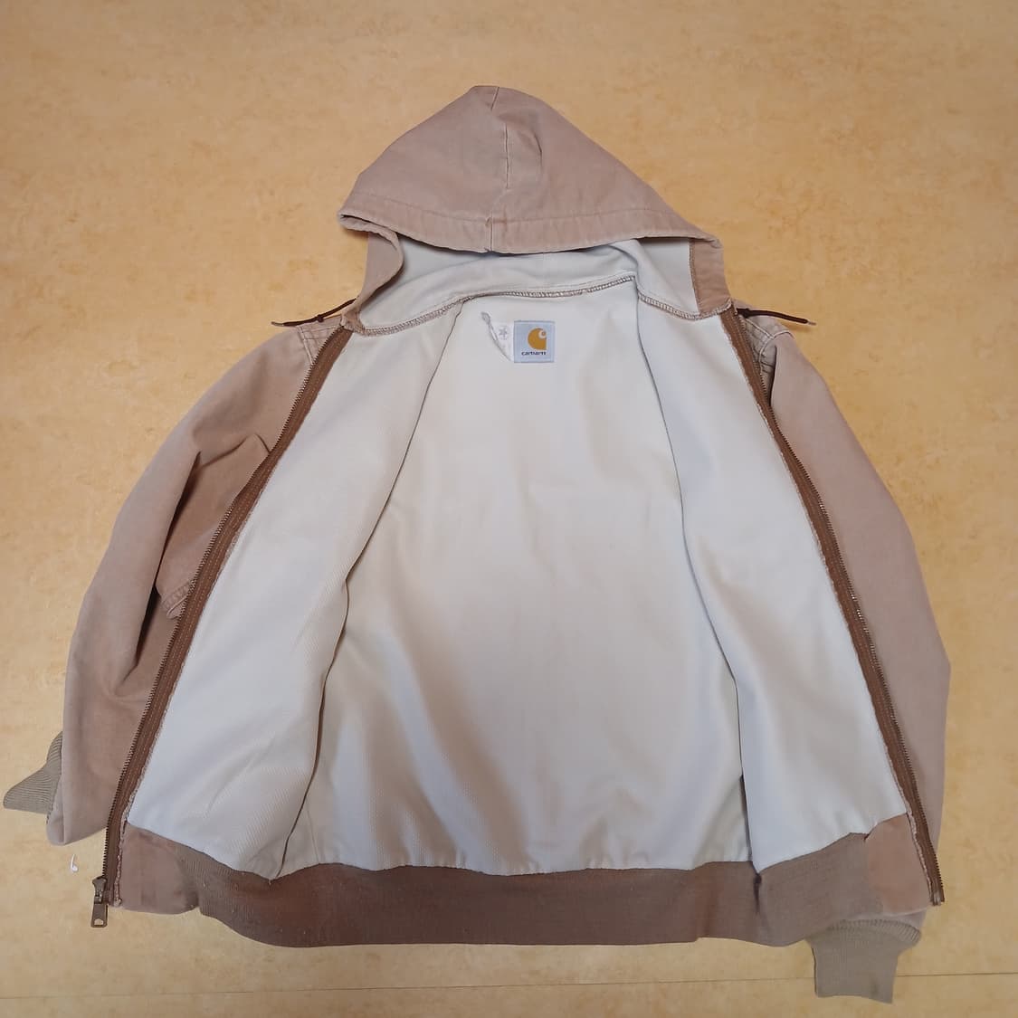 칼하트 후드 집업 자켓 Made in USA 상품이미지2