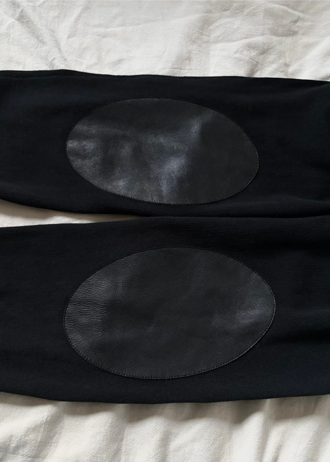 마르지엘라 램스킨 레더 엘보우 니트 상품이미지3