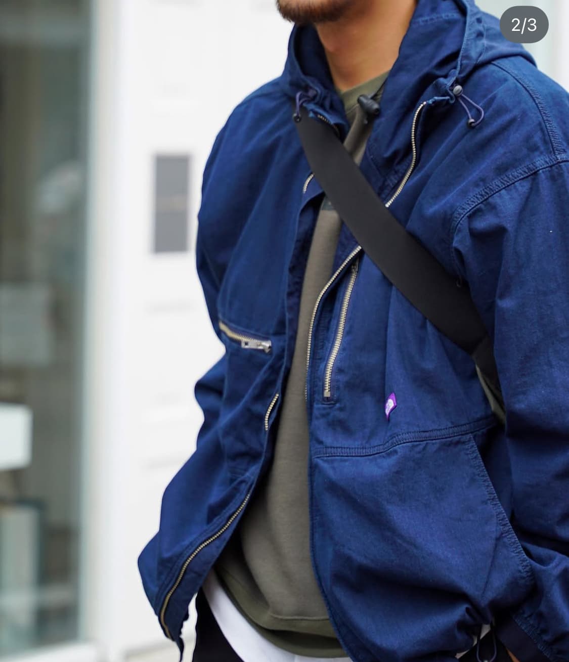 노스페이스 퍼플라벨 나나미카 마운틴 필드 자켓 데님 인디고 M(105) 상품이미지2