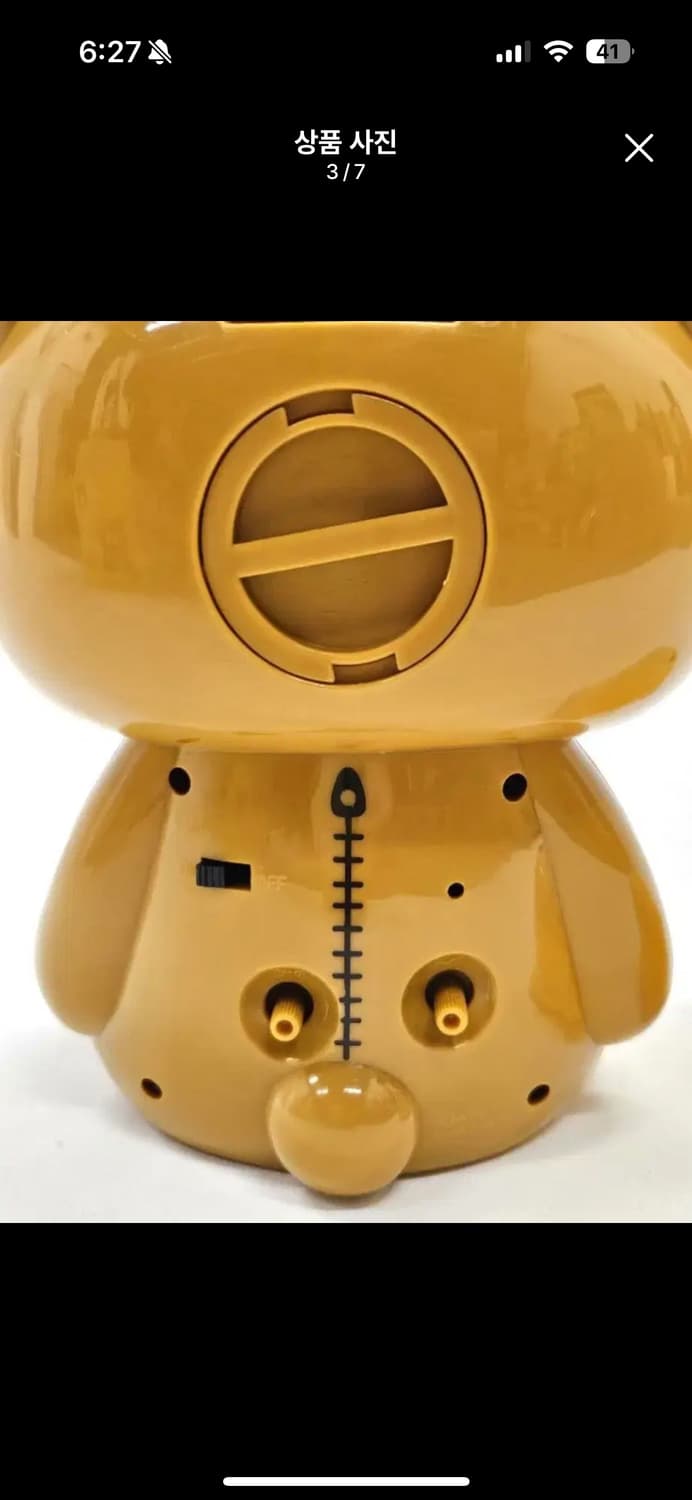 고전 리락쿠마 키이로이토리 저금통 시계 상품이미지3