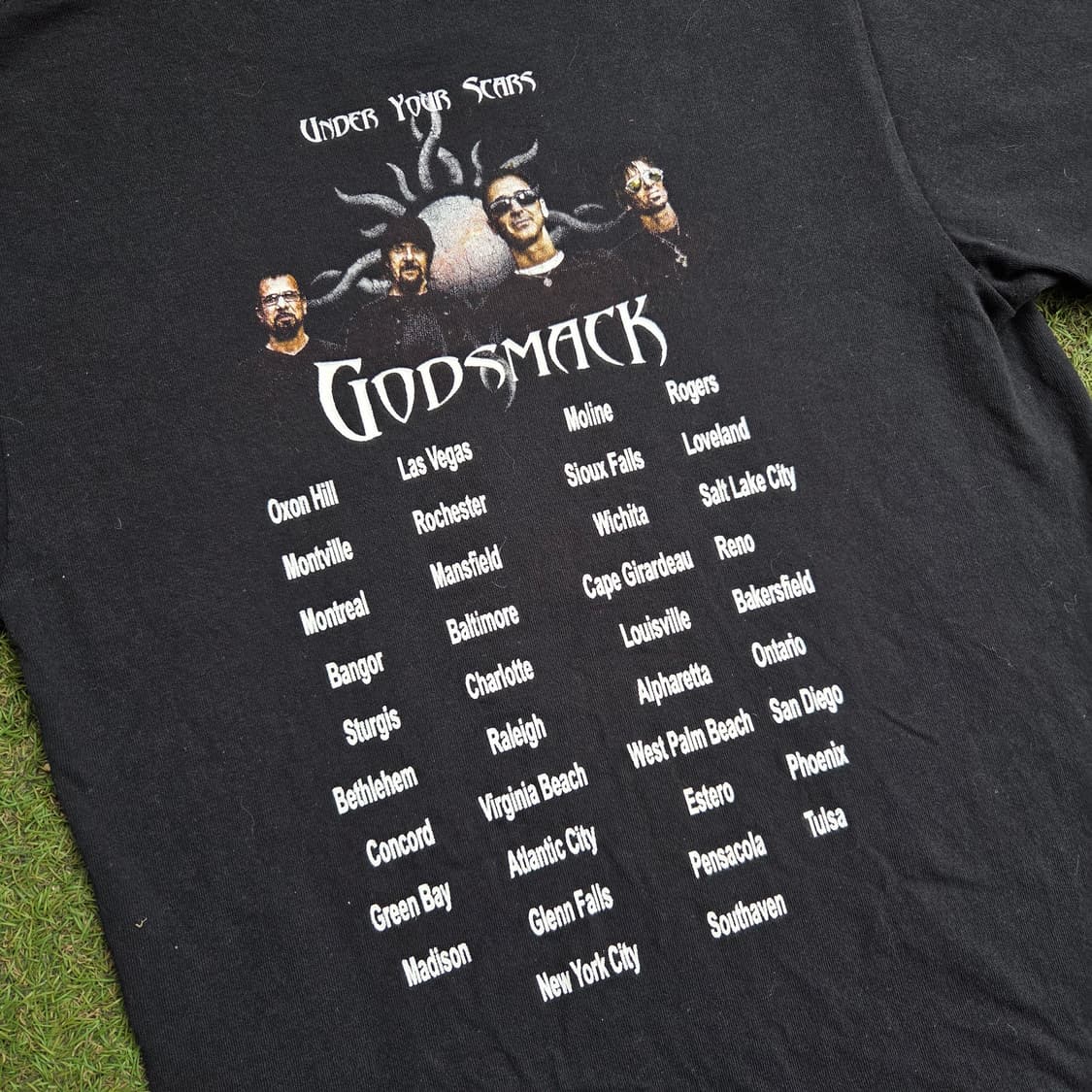 GODSMACK 갓즈맥 메탈 반팔티 상품이미지4