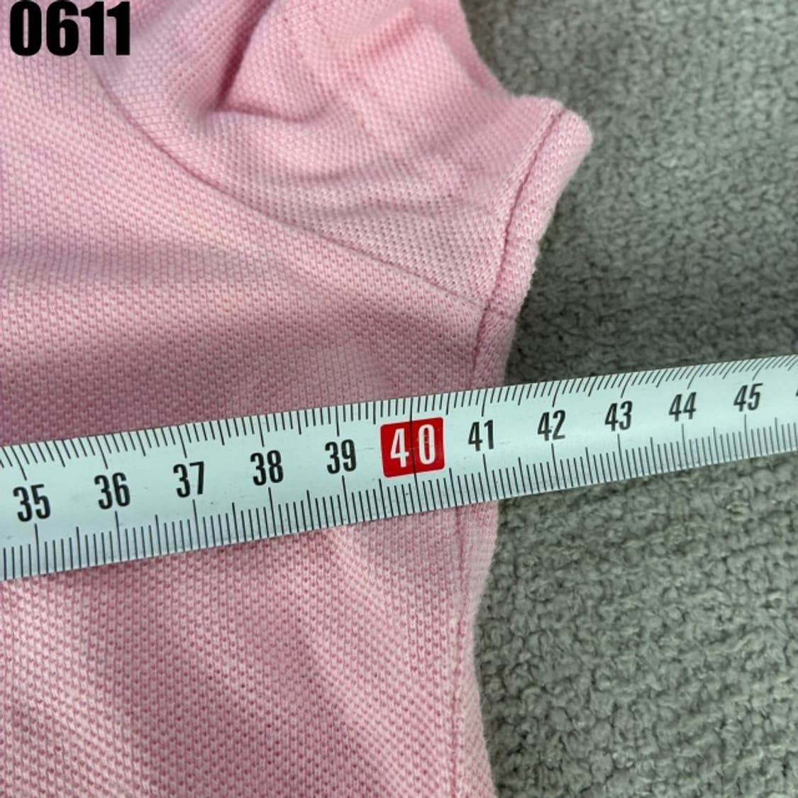 폴로 핑크 티셔츠 상품이미지4