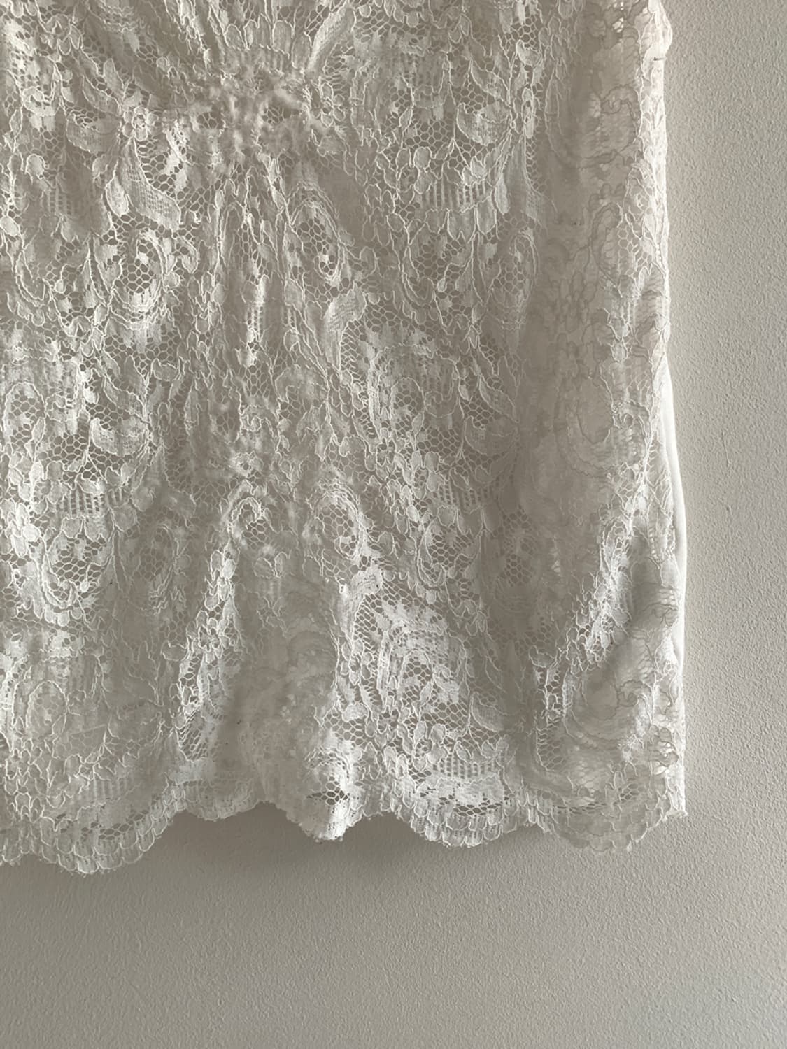 Lace sleeveless top 상품이미지5