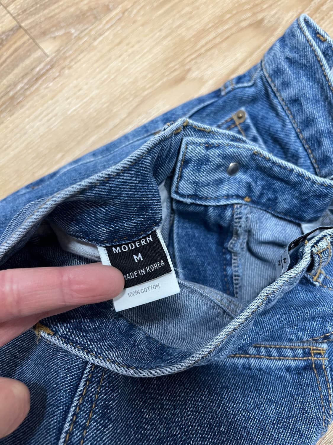 (새상품) Modern 테이퍼드 청바지 30 상품이미지5