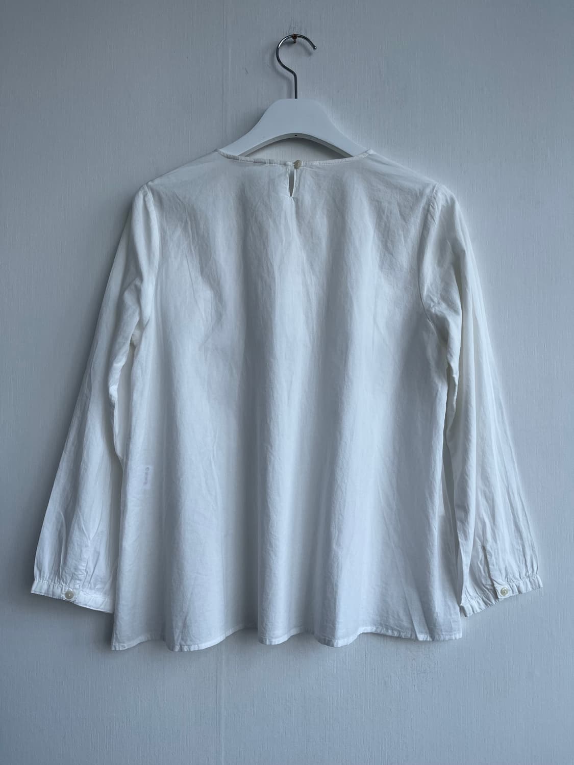 물결 레이스 블라우스 상품이미지3